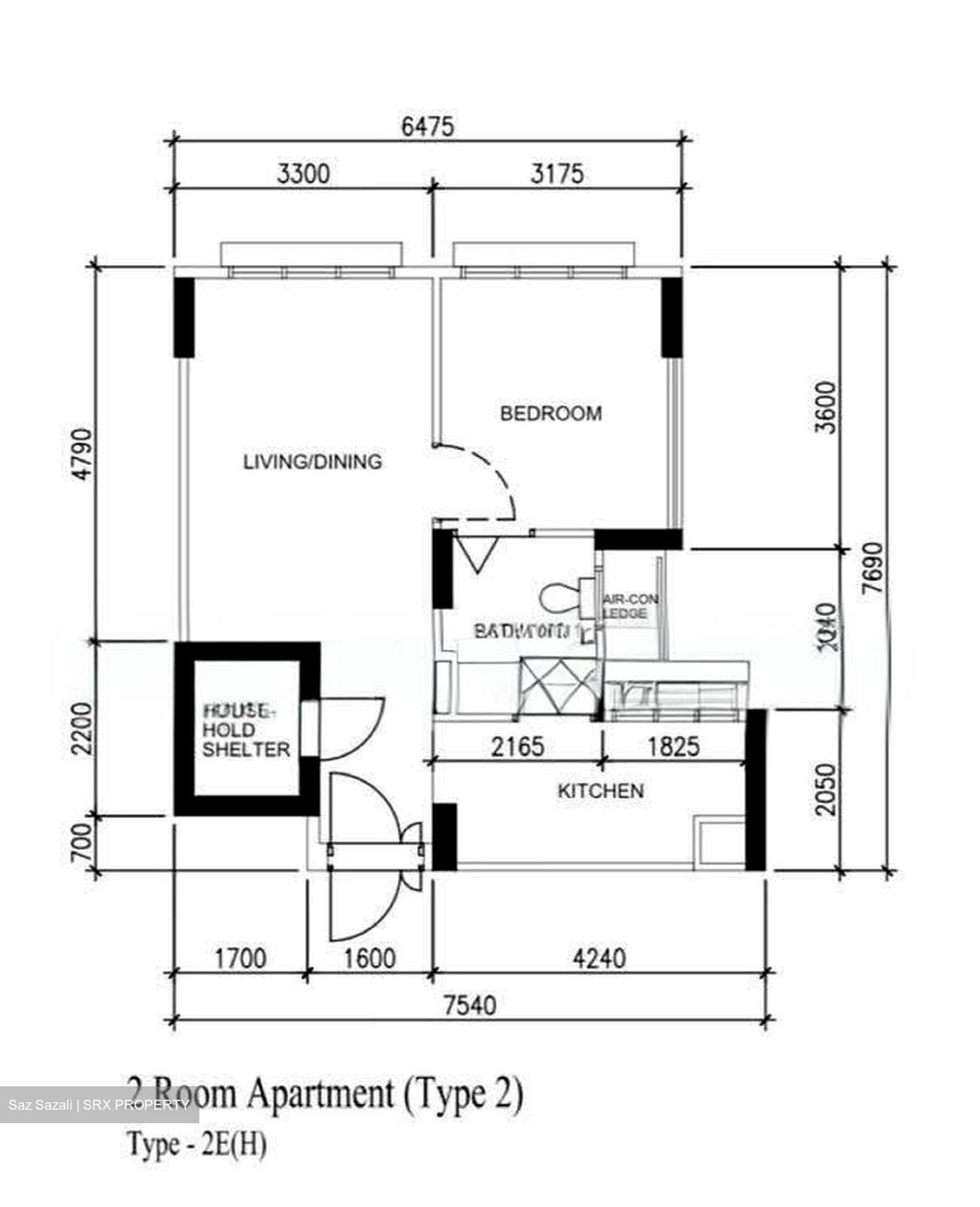 Blk 440A West Ridges @ Bukit Batok (Bukit Batok), HDB 2 Rooms #625032371